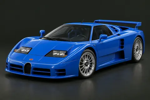 Ilustracja: Bugatti EB110 Super Sport
