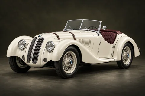 Ilustracja: BMW 328 Roadster
